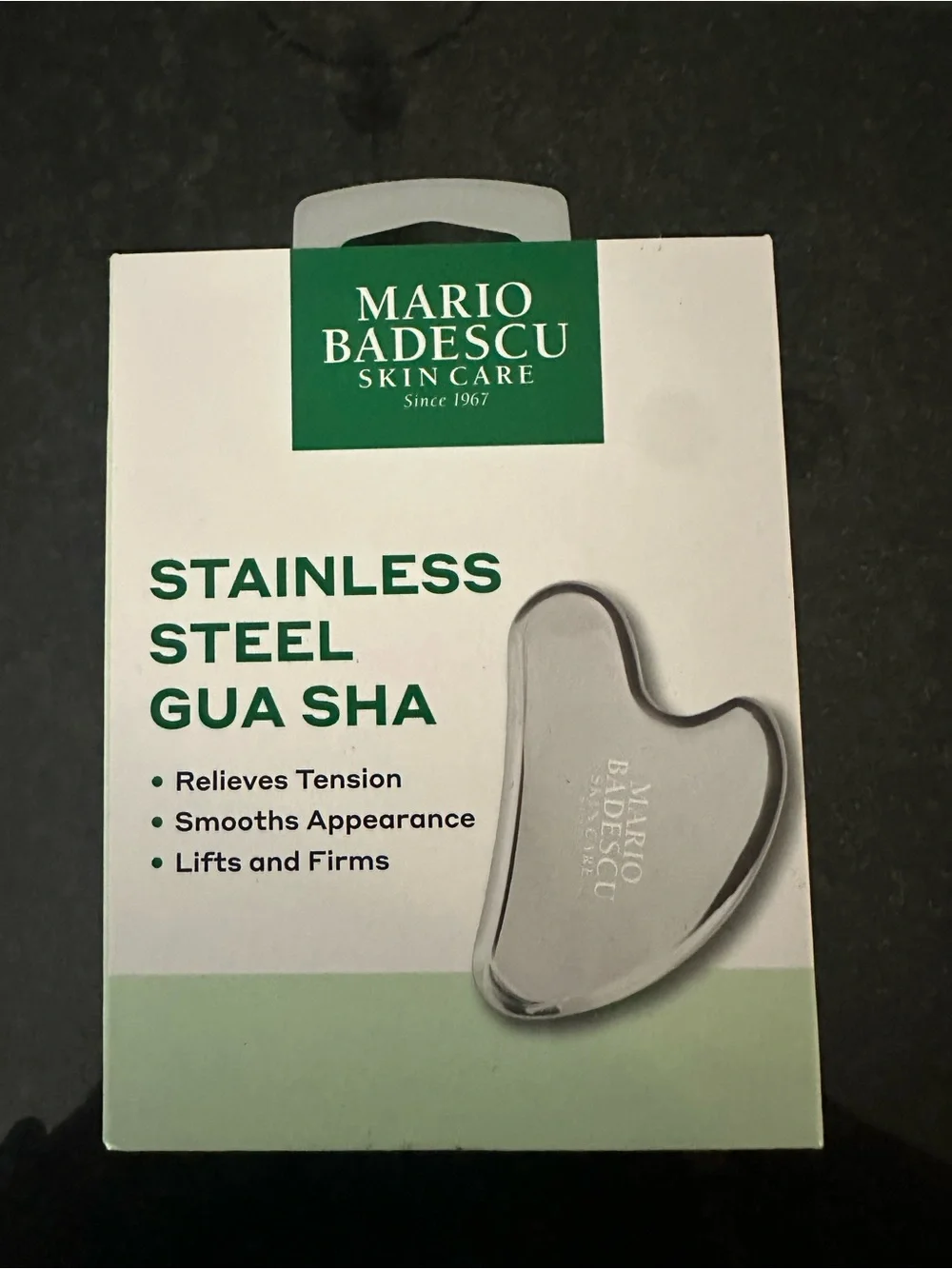 Mario Badescu Stainless Steel Gua Sha – Brand New in Box